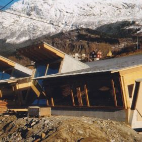 Bioforsk Lofthus1998-99, Statsbygg driftsbygning